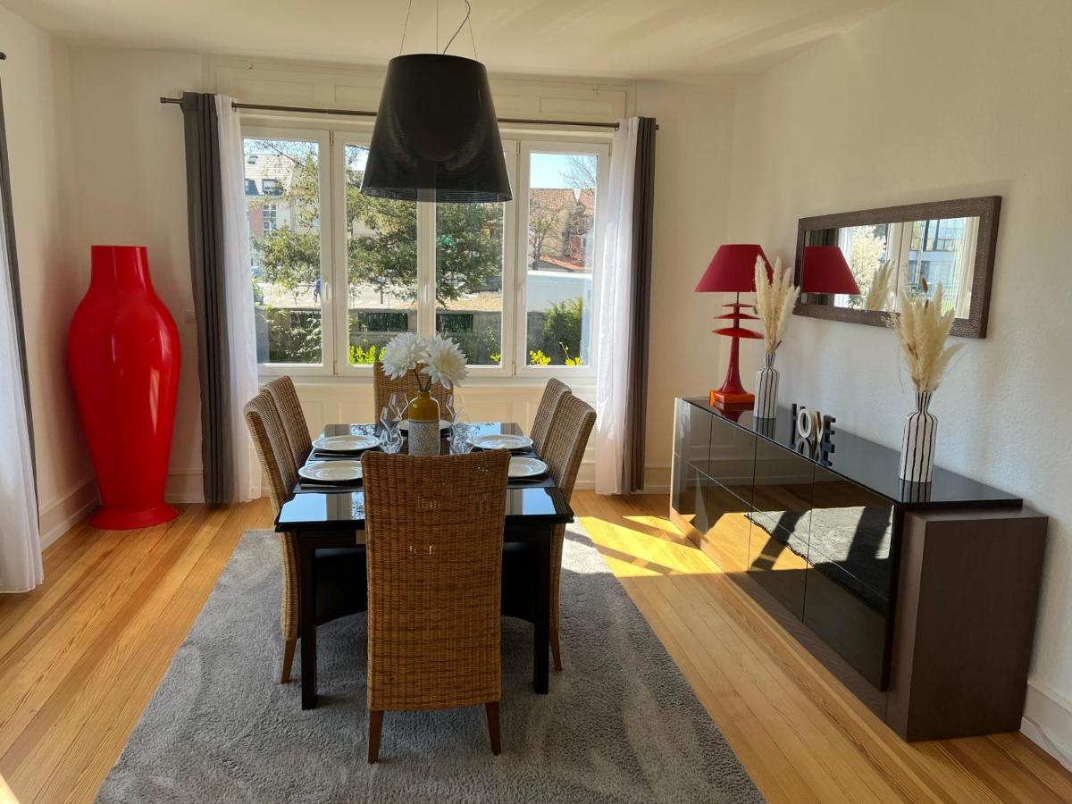 Appartement De Prestige Au Centre Climatise Avec Jardin Prive Кольмар Экстерьер фото