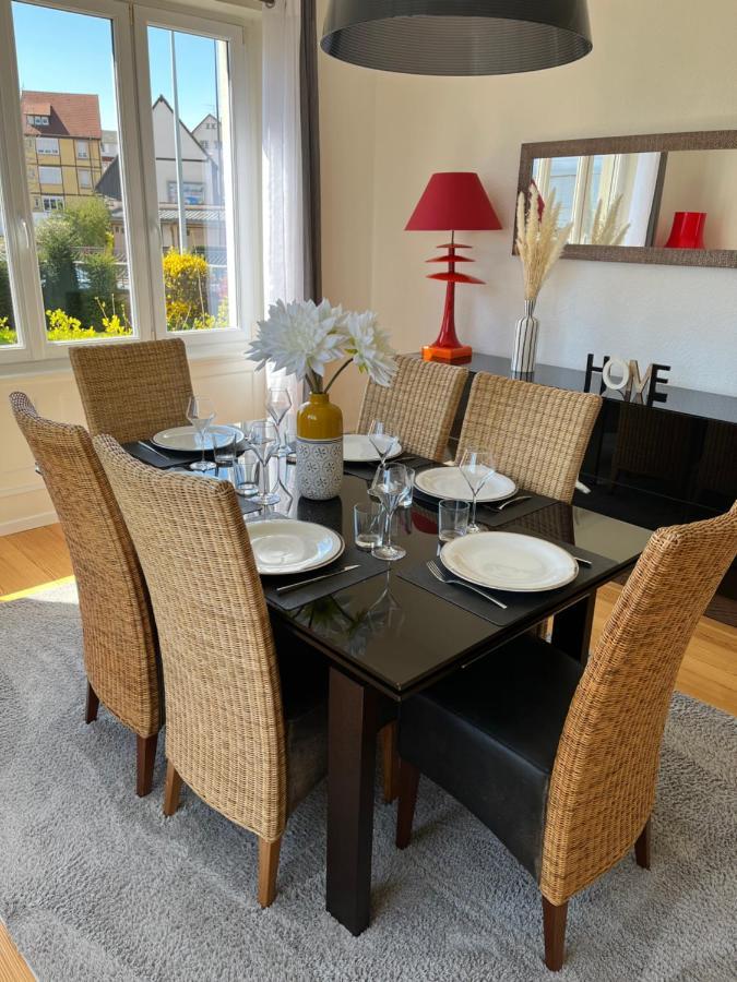 Appartement De Prestige Au Centre Climatise Avec Jardin Prive Кольмар Экстерьер фото