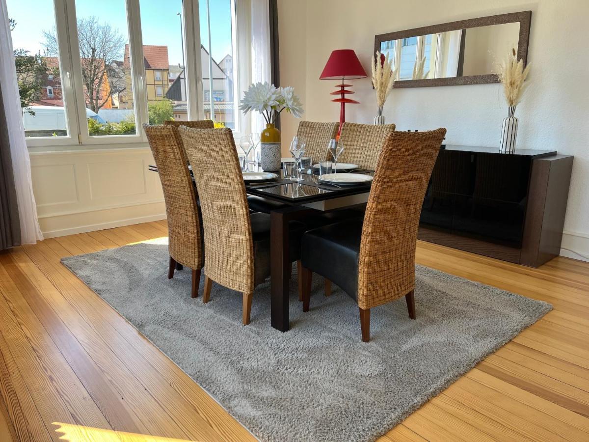Appartement De Prestige Au Centre Climatise Avec Jardin Prive Кольмар Экстерьер фото